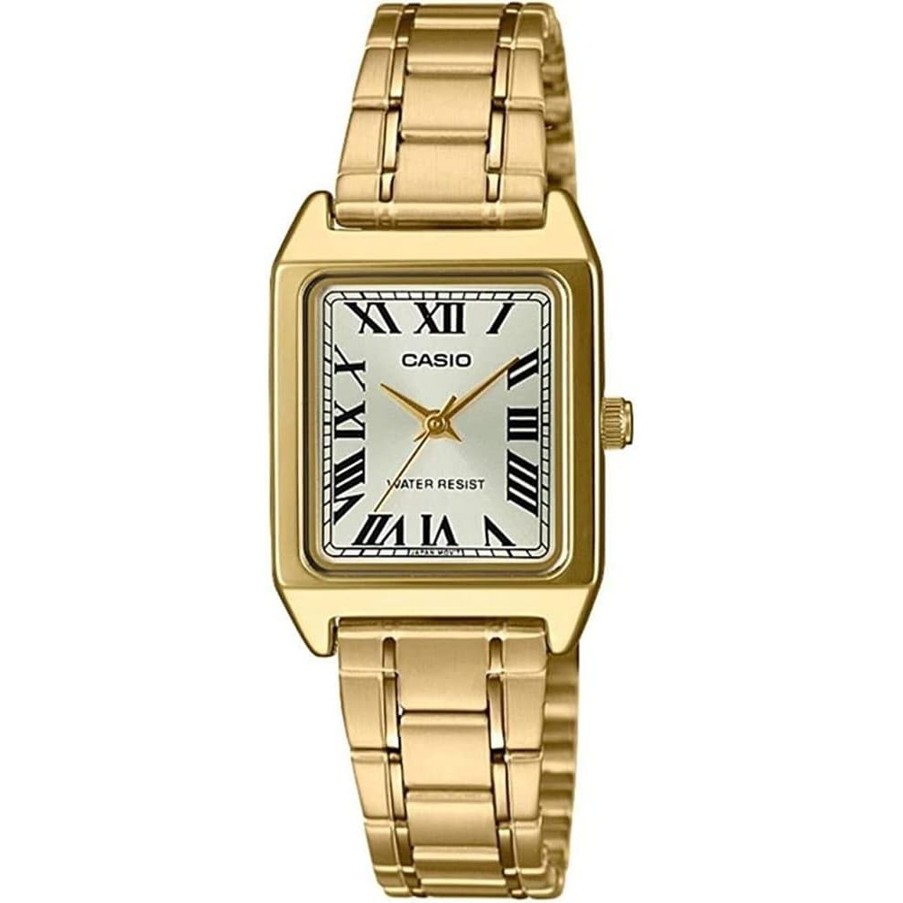 Casio Ltp V007 Series Standard Quartz Womens Watch Overseas Model Gold Roman Metal Band Ltp 3778