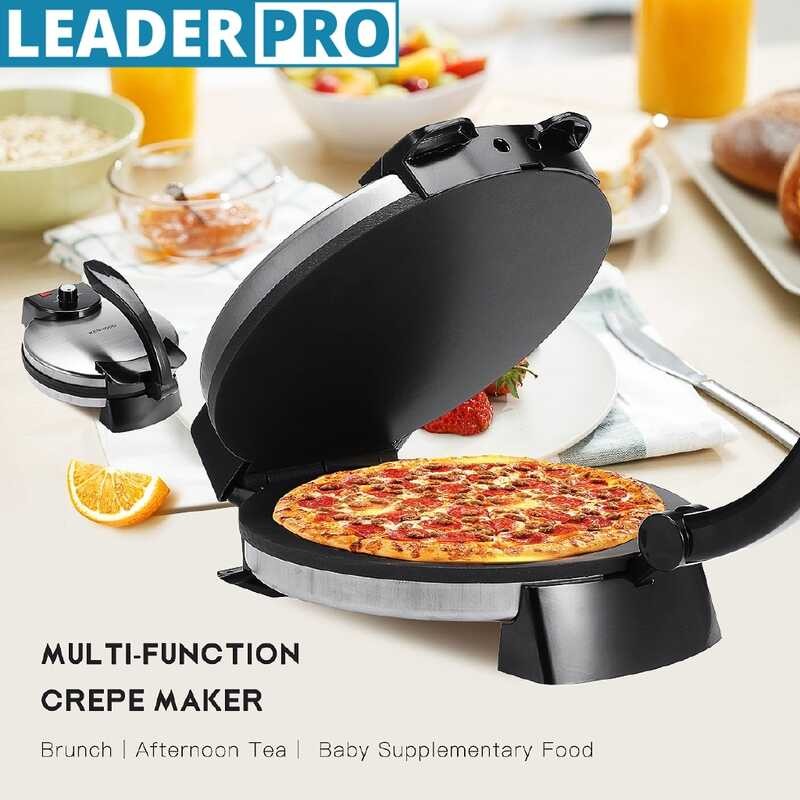 Kitchen 220V Electric Roti Crepe Paratha Chapati Flat Bread Pizza ...