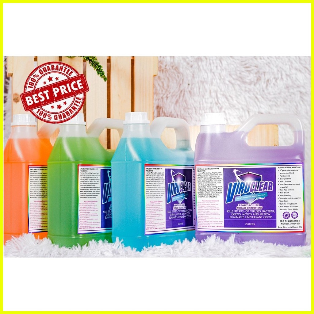 ☪ Viruclear Surface Disinfectant (NOT FOR FOGGING MACHINE!) Shopee