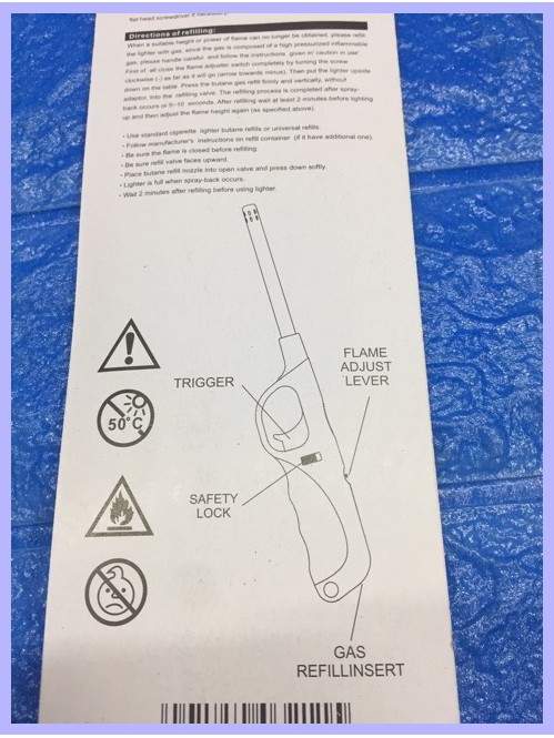 SALE Hua Li Utility Igniter Lighter With Refill help for kitchen need ...