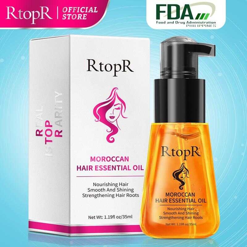 Rtopr【Fda】 Moroccan Prevent Hair Loss Product Growth Essential Oil Easy ...