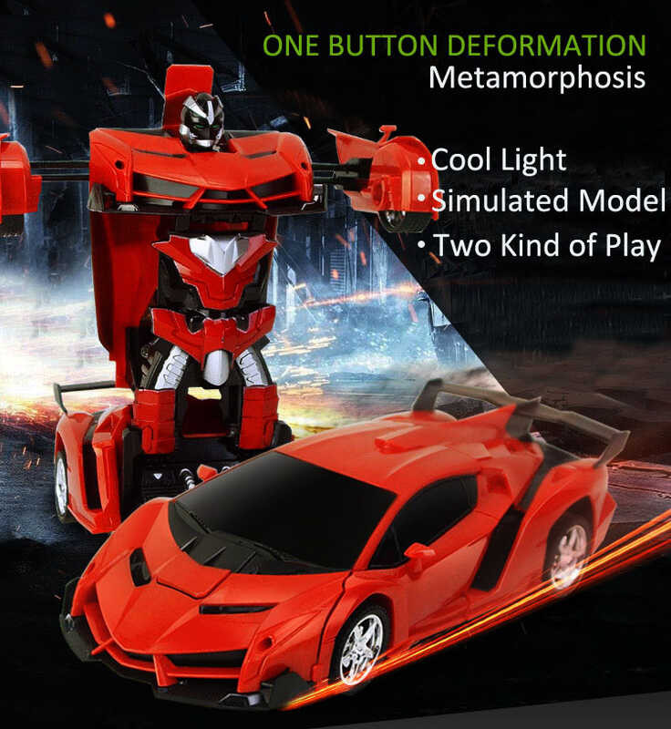 LY 2 Sa 1 Electric Cars RC Transformation Children Toys Outdoor Remote ...