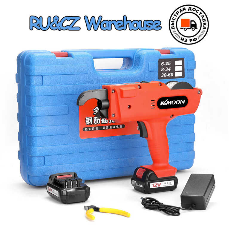 12 47C V 834Mm Tier Cordless Rechargeable Automatic Tying Wire Rebar