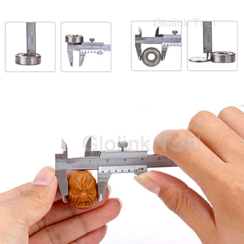 70mm 0 Mini Vernier Caliper 0-70mm/0.05mm Caliper Stainless Steel Guage ...