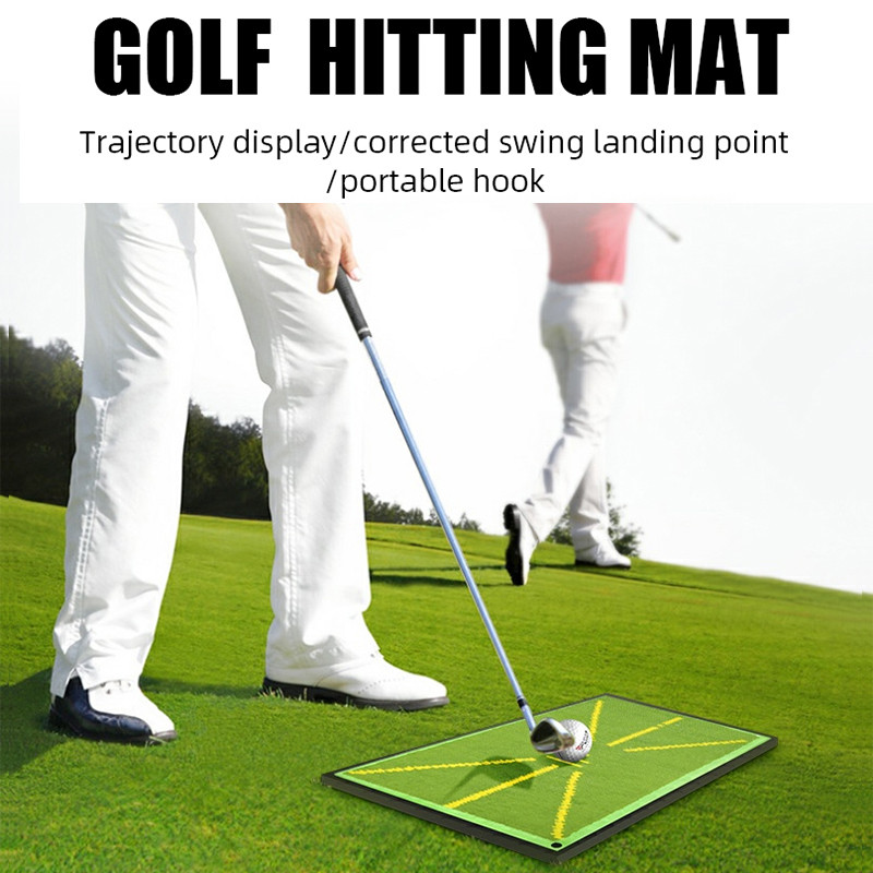 PGM DJD038 Golf Strike Mat Bead Display Track Beginner Training Trace ...
