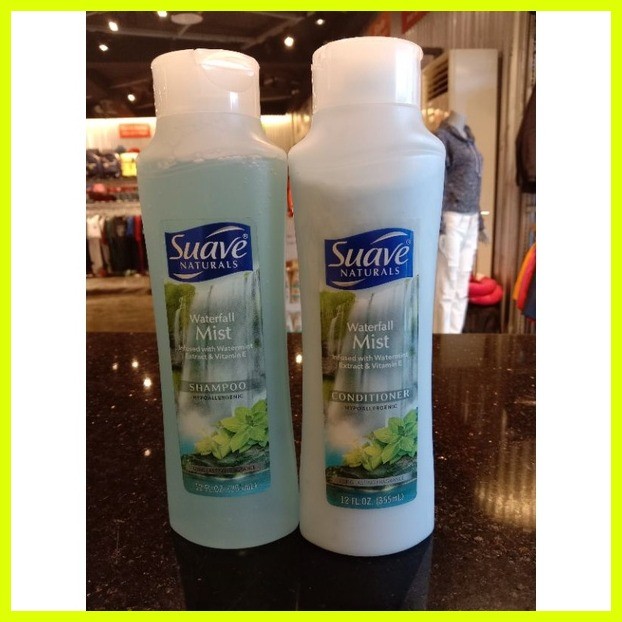 Suave Naturals Waterfall Mist Hypoallergenic Shampoo & Conditioner ...