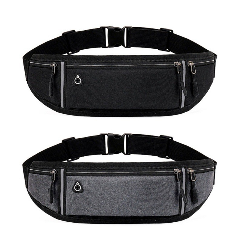 Adjustable Running Pouch Runner Belt Workout Waist Bag Elastic Phone ...