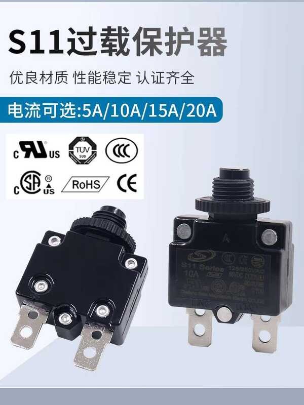 thermal overload overcurrent circuit current protector switch air ...