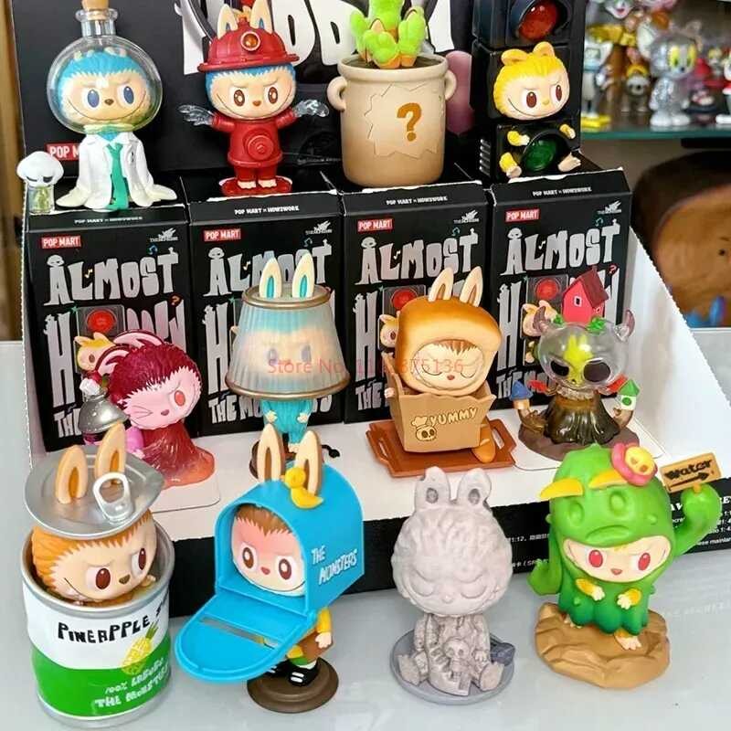 Labubu ☆ The Monsters Almost Hidden Series Toys Kawaii Anime Figure ...