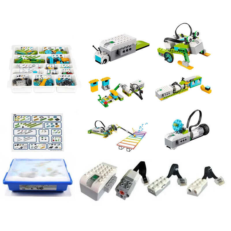 2024 4 NEW Technical Wedo 2.0 Core Robotics Construction Set Building ...