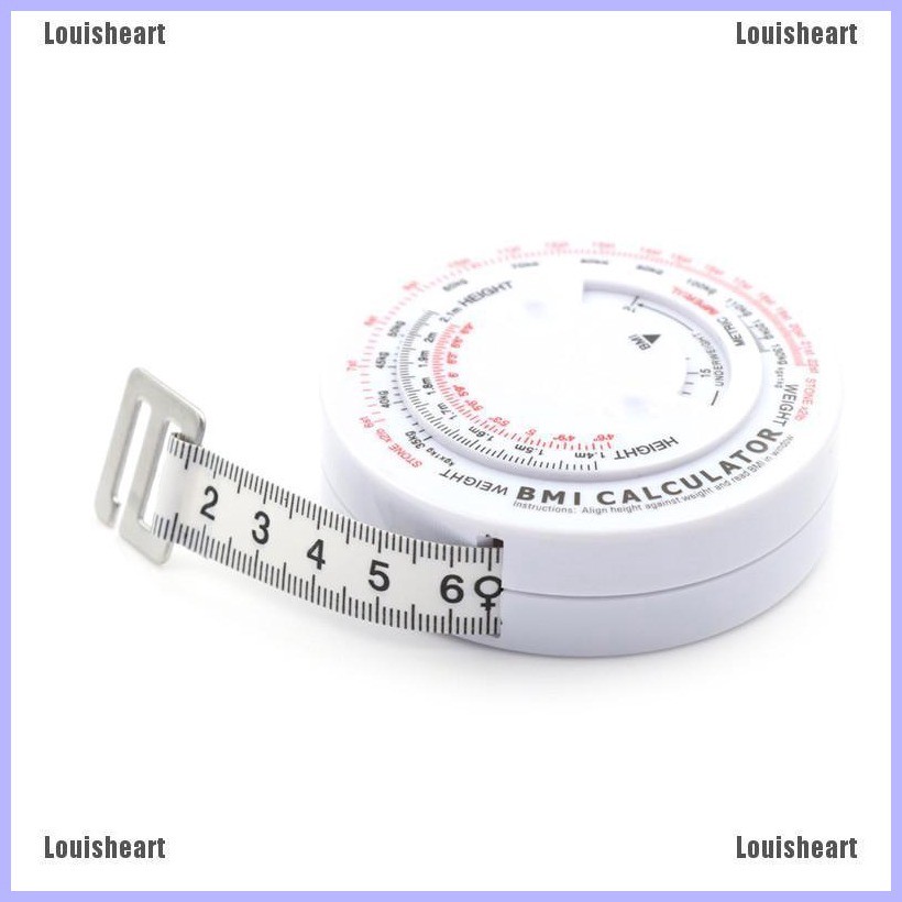 ☢ LHPH BMI Body Mass Index Retractable Tape 150cm Measure Cal | Shopee ...