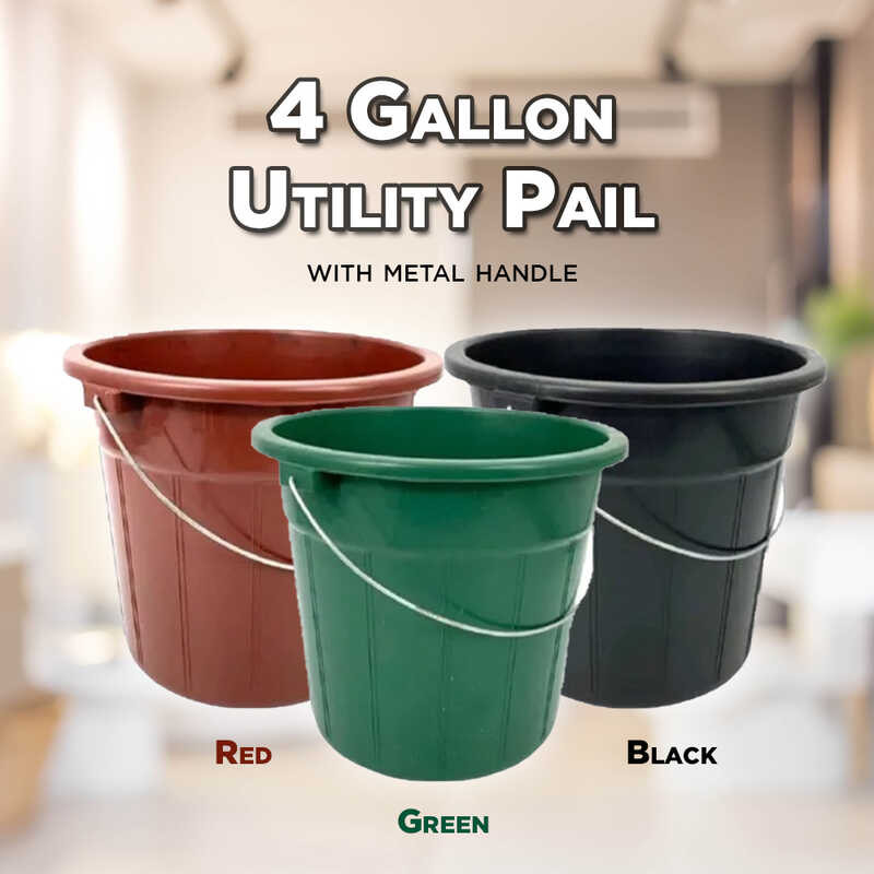 Hodeso Water Container Pail | Water Bucket | Timba | Utility Pail With ...