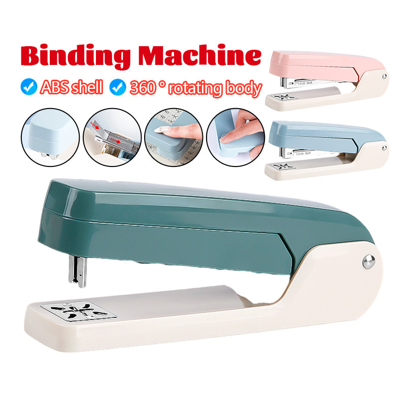 360 Stapler Rotation Stapler Heavy Duty Stapler Effortless Long Paper ...