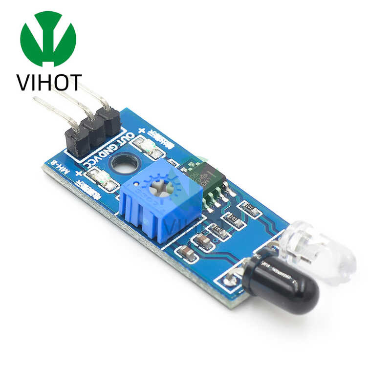 Obstacle IR Infrared Avoidance Sensor Module Smart Car Robot 3-wire ...