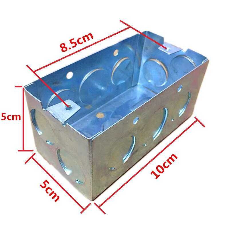 4811 metal 118 type iron wire 120 * 60 wall switch socket bottom pre ...