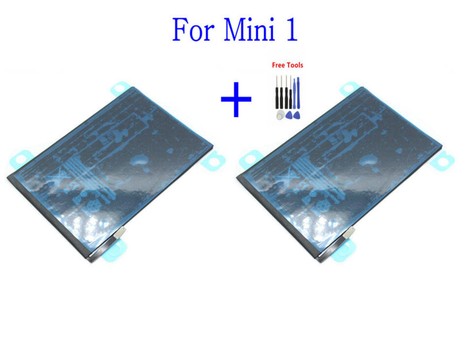 4440Mah 06 2X 0 Zero Cycle New Battery For Ipad Mini 1 A1432 A1454 ...