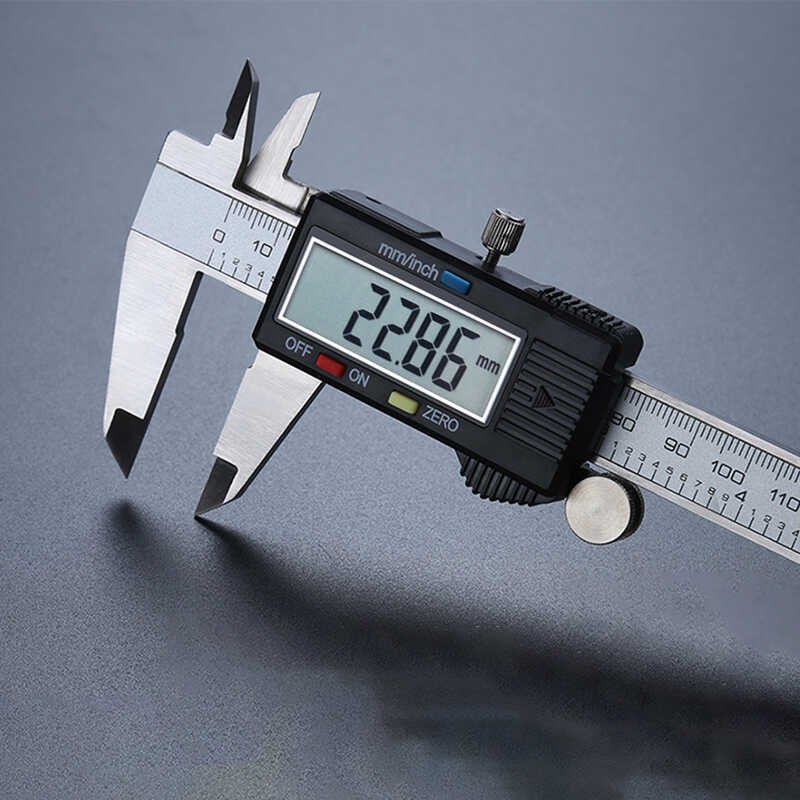 Stainless 6 Steel Electronic Digital Vernier Caliper 6Inch 0-150 mm ...