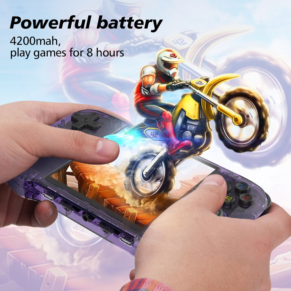 GameCove R46S Retro Handheld Video Game Console Linux System | Shopee ...