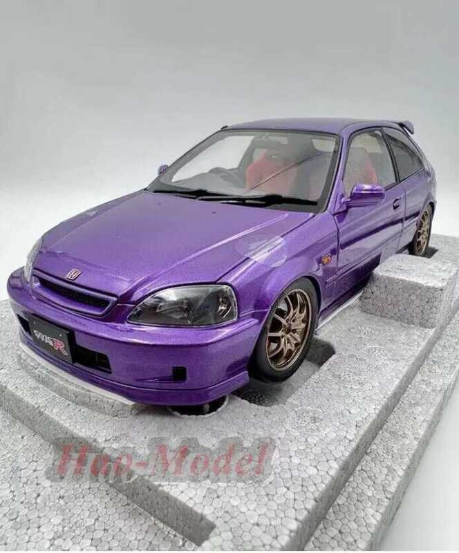 Tt MH 1/18 Para Sa Honda Civic Type R Ek9 Alloy Model Diecast Model Car ...