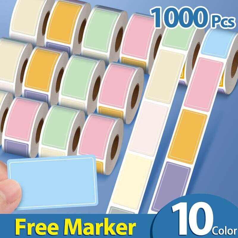 Colorful Labels Stickers Waterproof Name Commodity Food Classification ...