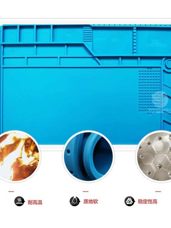 Computer at mobile phone repair workbench magnetic insulation desk anti ...