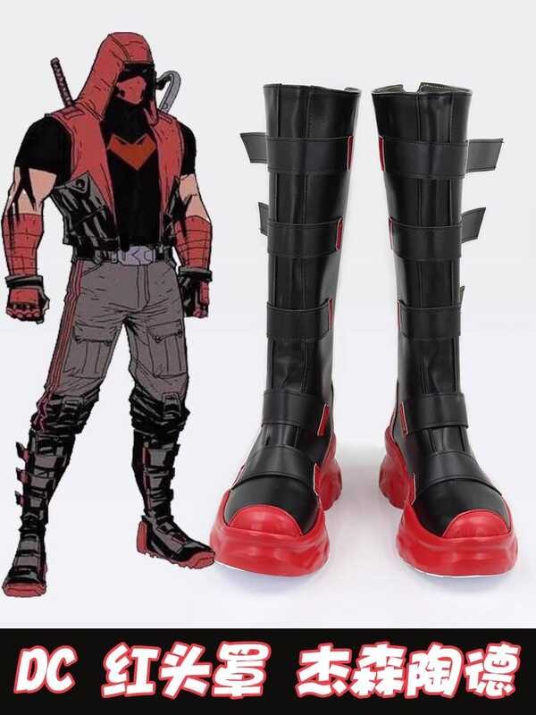 DC Red Hood Jason Todd cosplay Shoes cos Shoes | Shopee Philippines