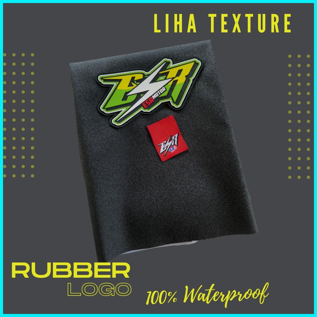 ESR MALAYSIAN seat cover Liha texture EMBROIDED LOGO tahi | Shopee ...