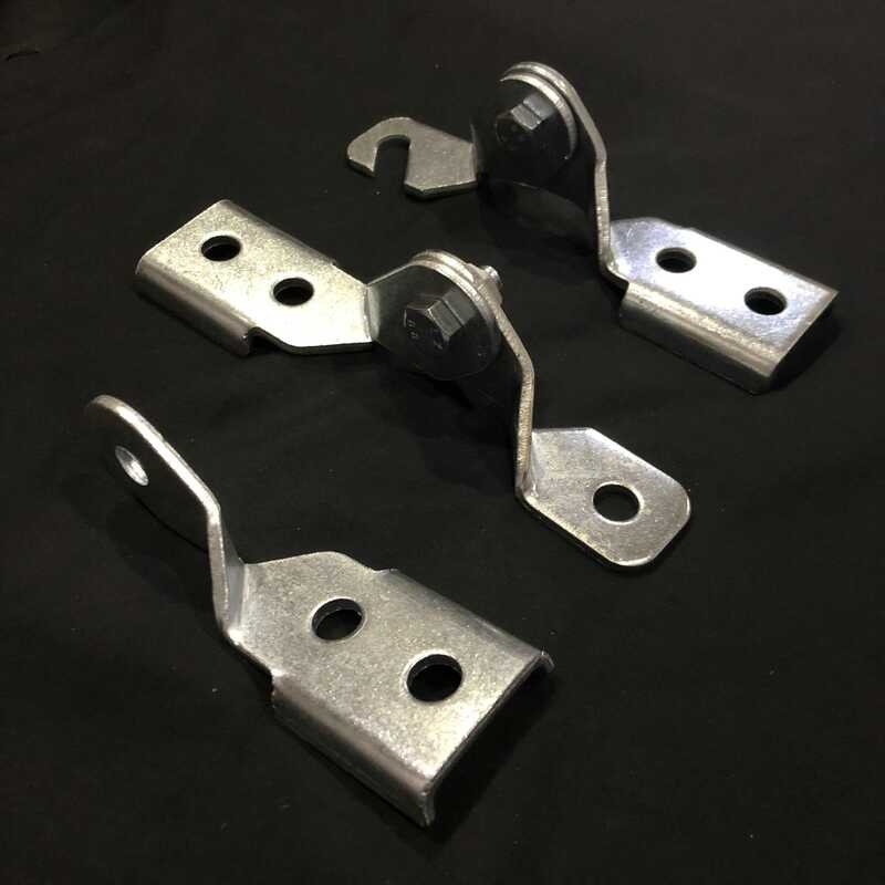 pipe C-shaped Fire steel fasteners, seismic support accessories, hinges ...