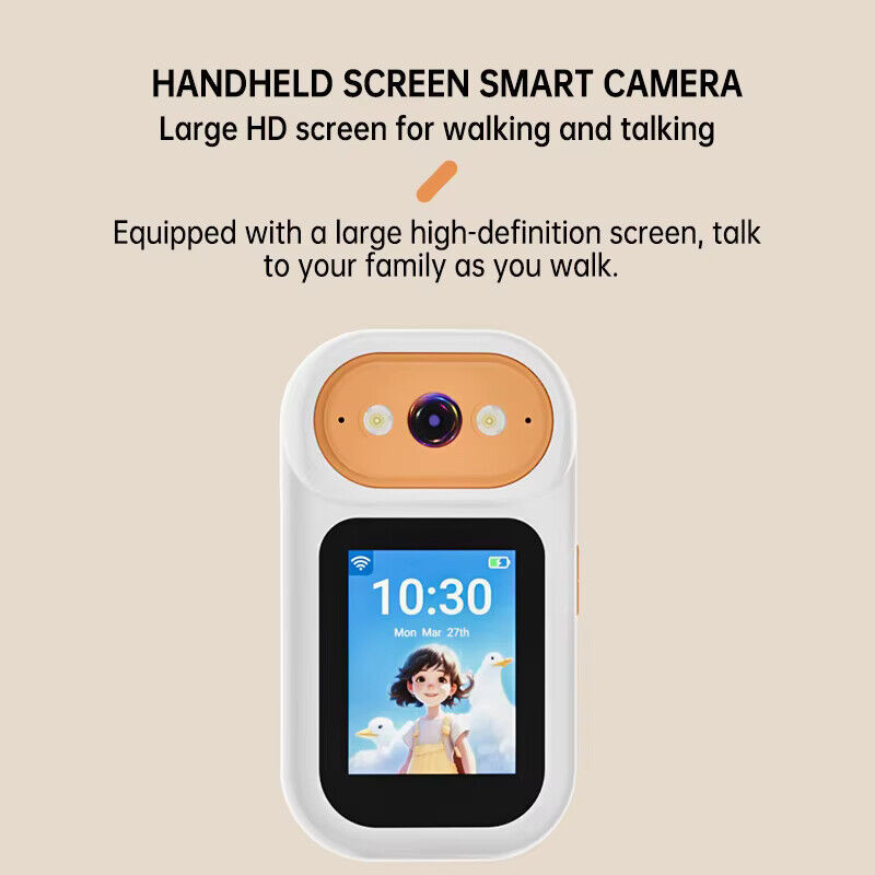 2.8 Inch 1080P wifi video call camera for elderly and children 2 way ...