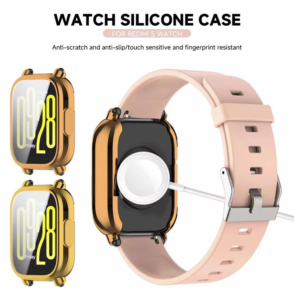 Tpu Case Soft Silicone Strap For Redmi Watch Active Soft Tpu Cover Shell Screen Protector For