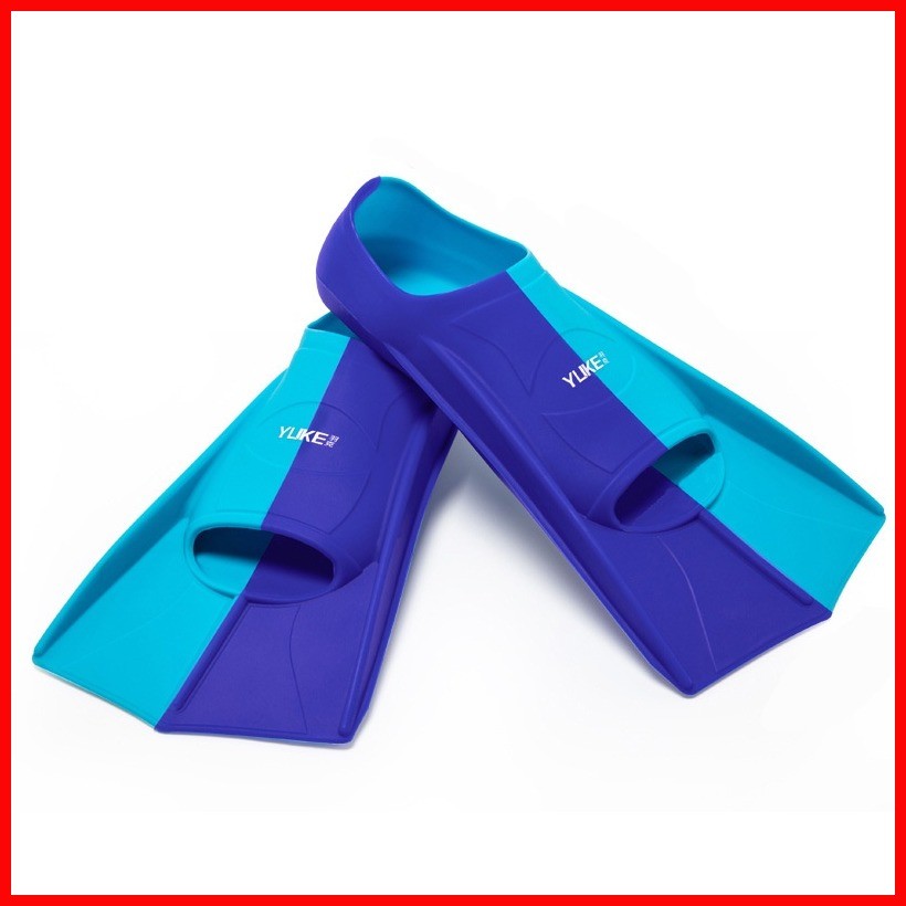 ⭐ Swimming fins men and women silicone fins adult children professional