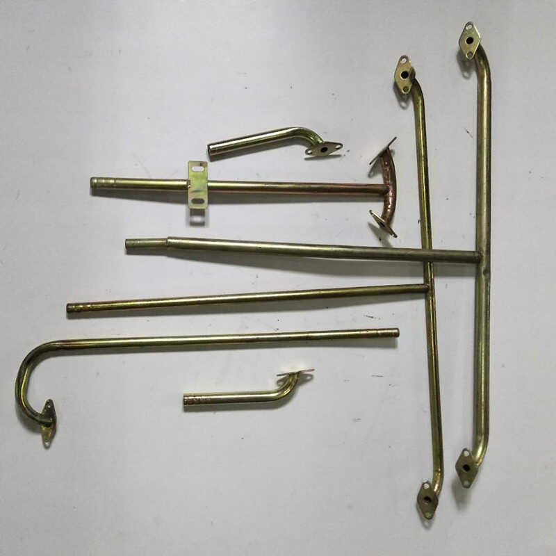 Gas stove inlet pipe embedded inlet pipe, single and double stove inlet ...