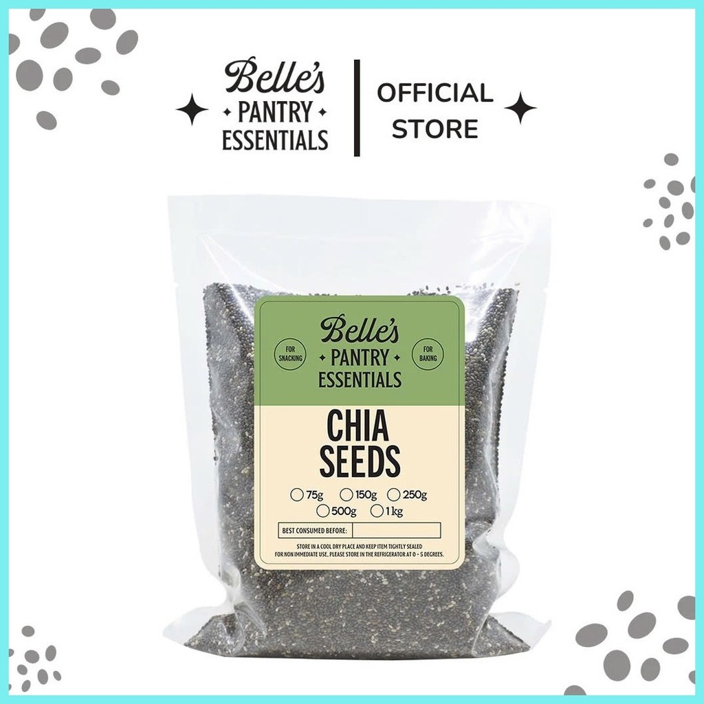 ♋ Belle's Organic Chia Seeds 100g-500g [ READY ] | Shopee Philippines