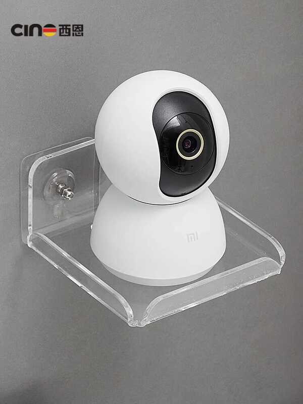 Home camera no need to drill holes, wall mounted monitoring rack, smart ...