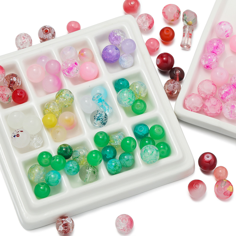 30 Grams Per Pack Mixed Glass Beads Metal Pendants Spacer - United Kingdom - Foto 2