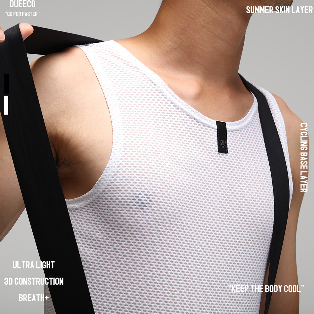 Men Jersey MTB Road Bike Bicycle Vest Mesh Underwear Cycg Base Skin ...