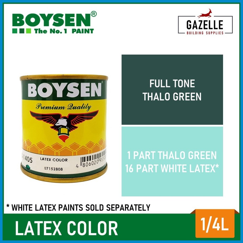 Original Boysen Latex Color 1/4L - (For Concrete & Stone Surfaces ...