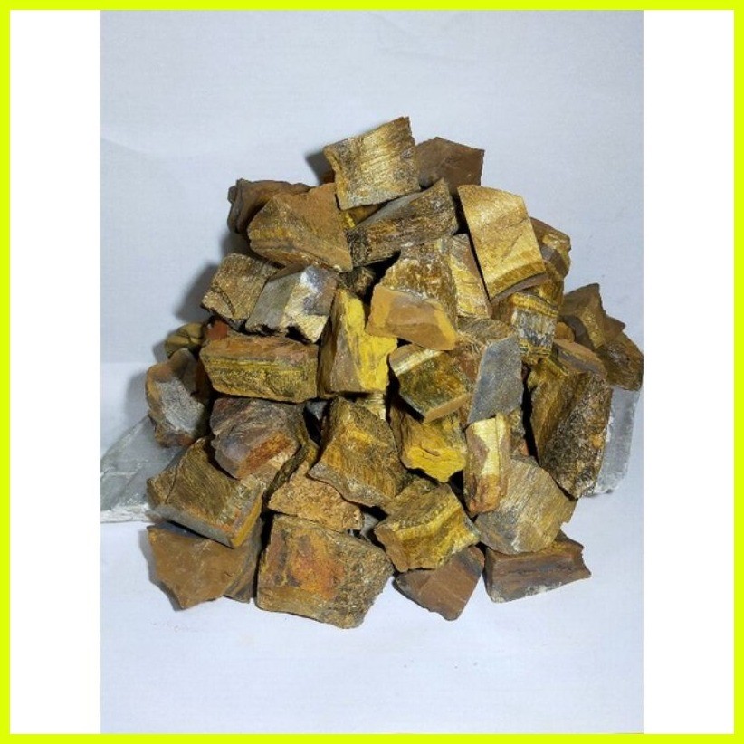 Tiger's Eye Raw Stone Aromatherapy Incense Stone