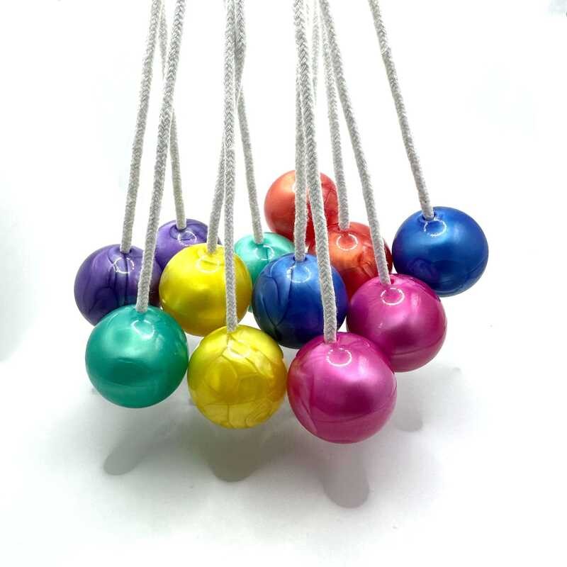 6Af Fidget For Anxiety Click Clack Clackers Balls On A String Finger ...