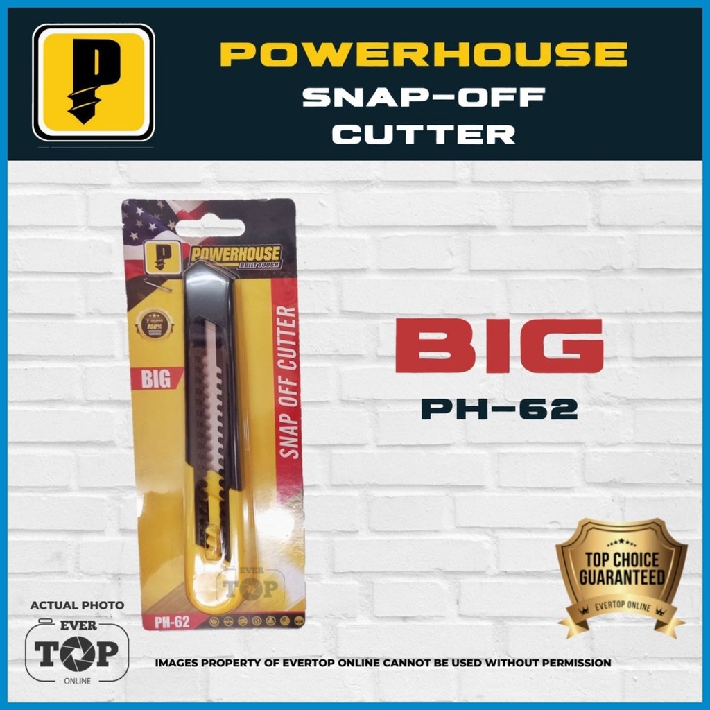 POWERHOUSE SNAP OFF CUTTER | SMALL | BIG | EverTop Online | Shopee ...
