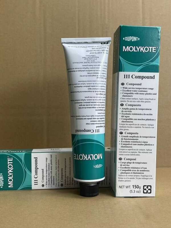 Dow Corning Molykote 111 Silicone Lubricant & Sealant – 5 Oz, O-Ring & Valve Safe, Exp 2027