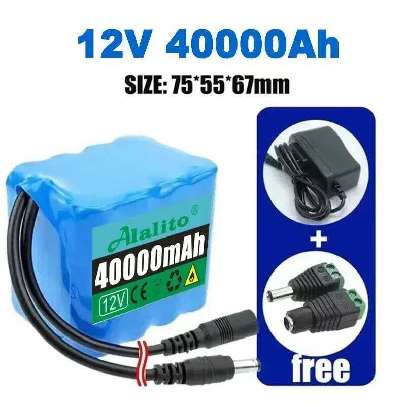 2025 18650 3S4P 12V 40Ah lithium battery pack with BMS for audio ...