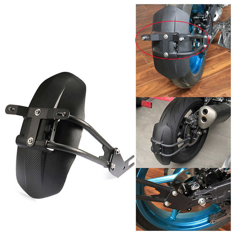 PVC Motorcycle Rear Fenders Gamit Ang License Plate Bracket · Easy To ...