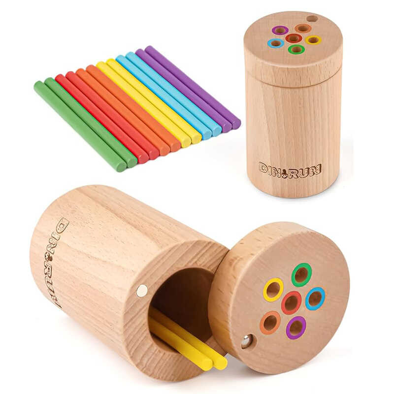 For Toddler Montessori 1 2 3 Year Old Color Matching Fine Motor Skills ...