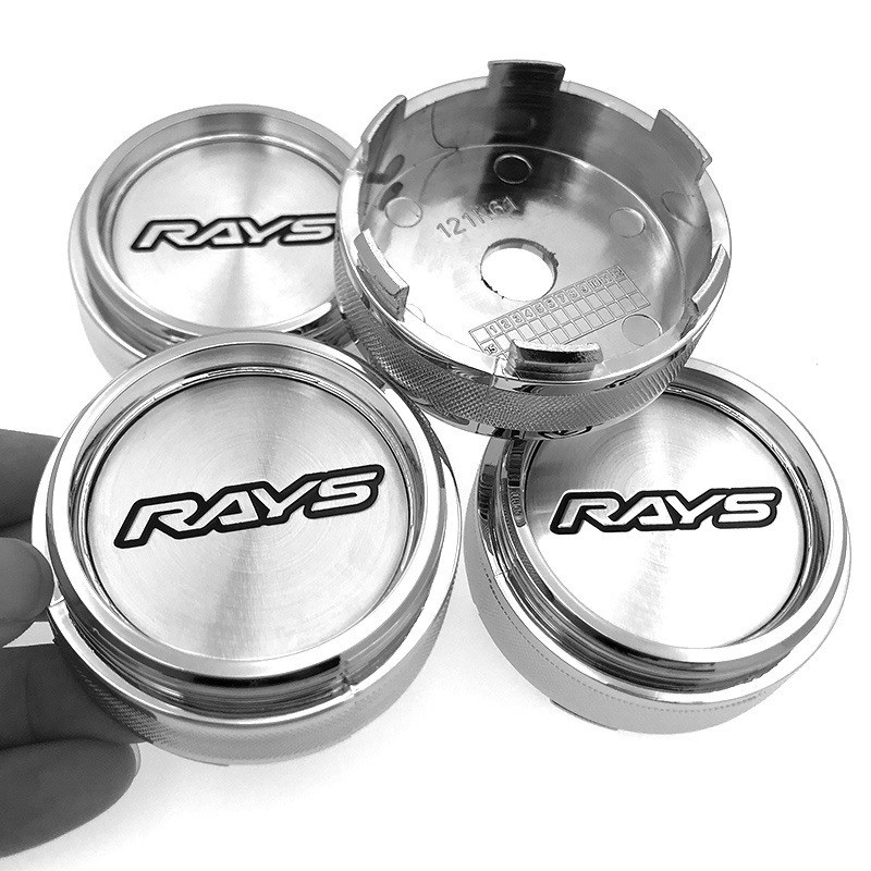 Huiyisunny 4PCS New 61mm RAYS Volk Racing Rays Cap CE28 TE37 RE30 ZE40 ...