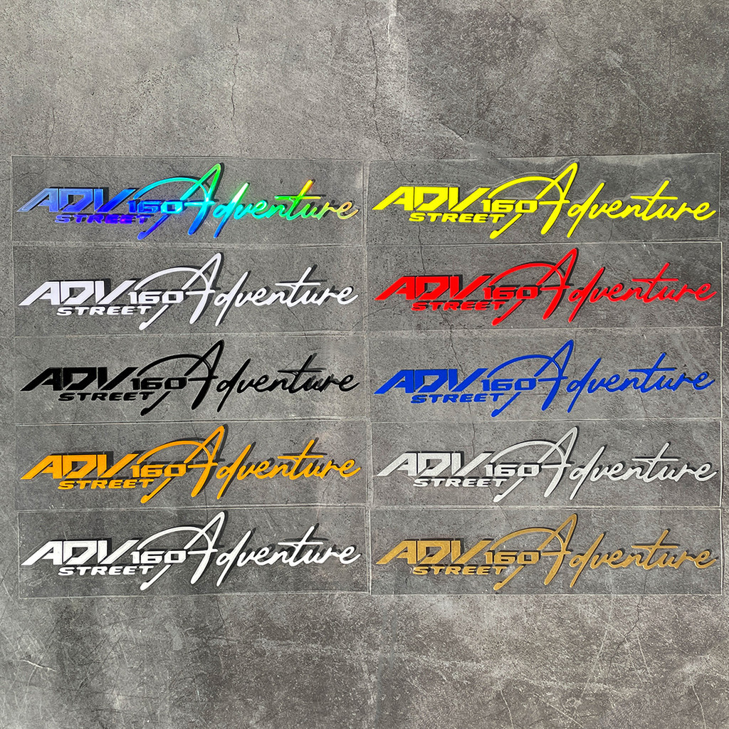 For Honda ADV 160 Motorcycle Accessories Reflective Helmets Stickers ...
