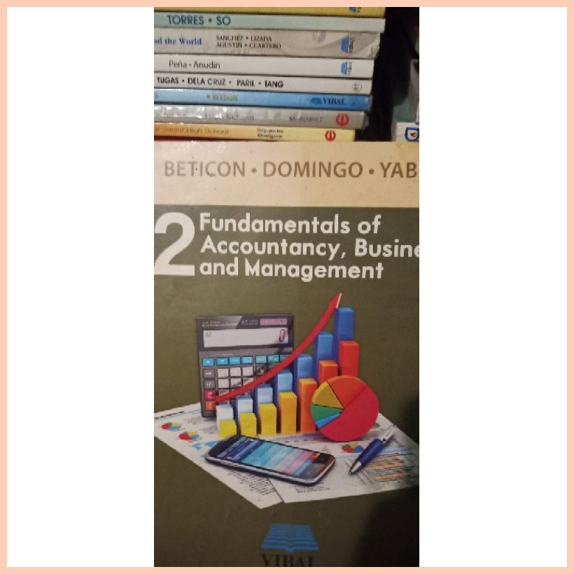 ⊙ Fundamentals of Accountancy, Business, and Management Books SHS Humss ...