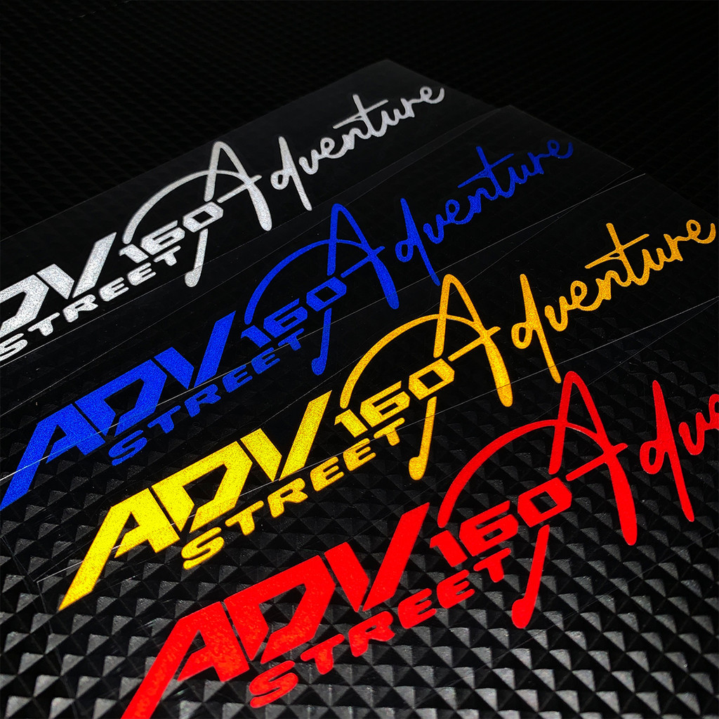 For Honda ADV 160 Motorcycle Accessories Reflective Helmets Stickers ...