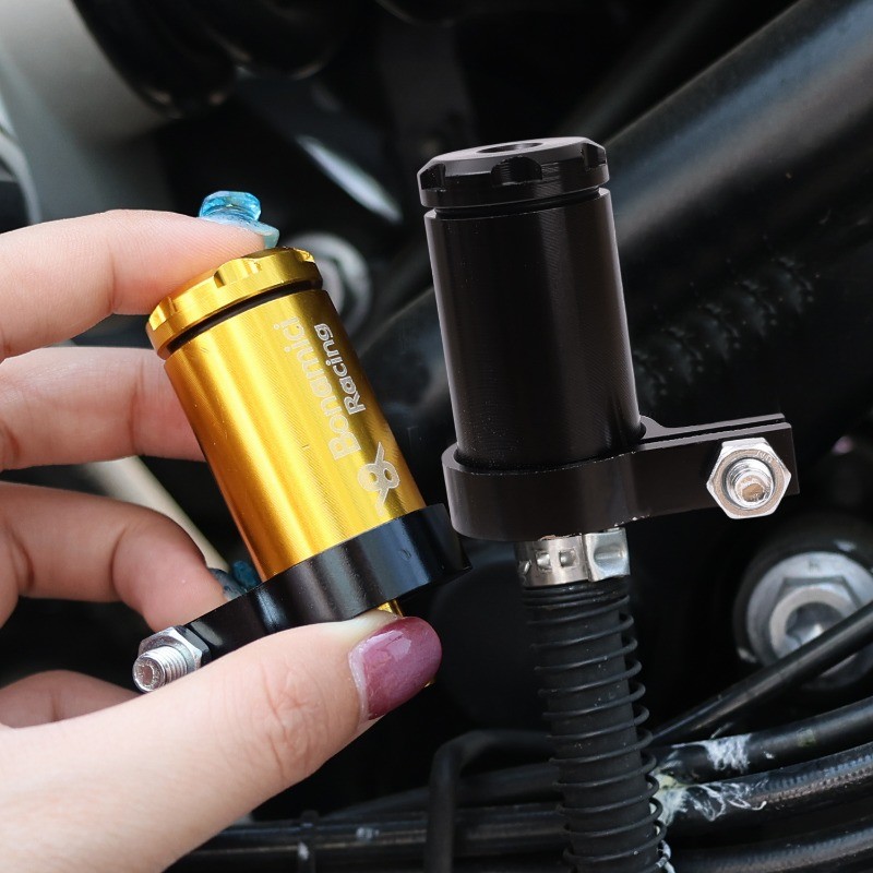Aluminum Alloy Oil Cup - Universal Motorcycle Gasoline Filter ...