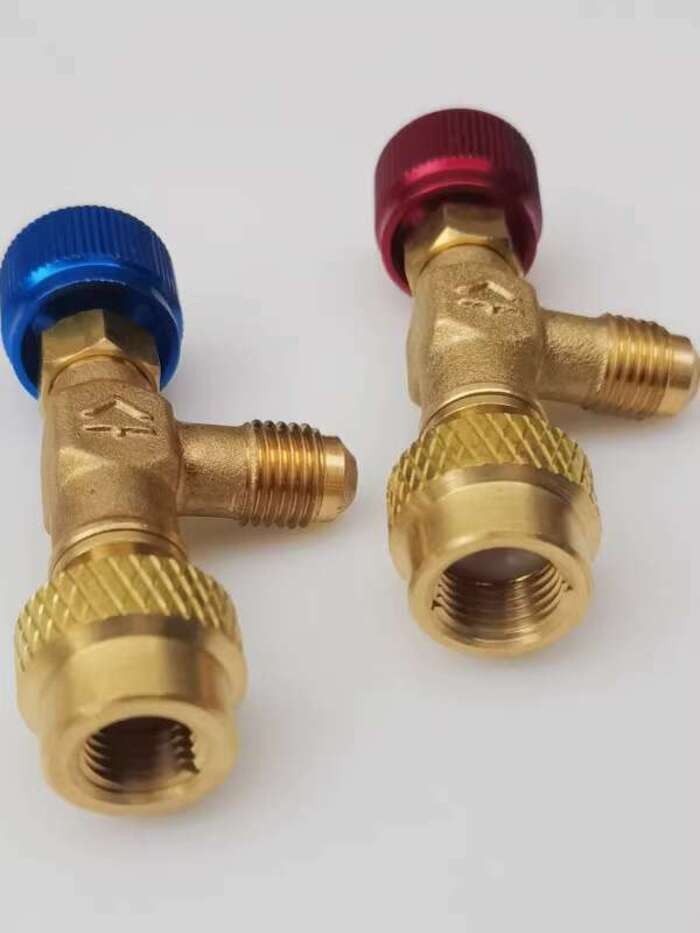 R410A refrigerant filling safety valve r22 air conditioner safety valve ...